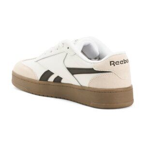 NEW REEBOK Leather Forte Lounger Double Up Sneakers White/sand women 254 4S2